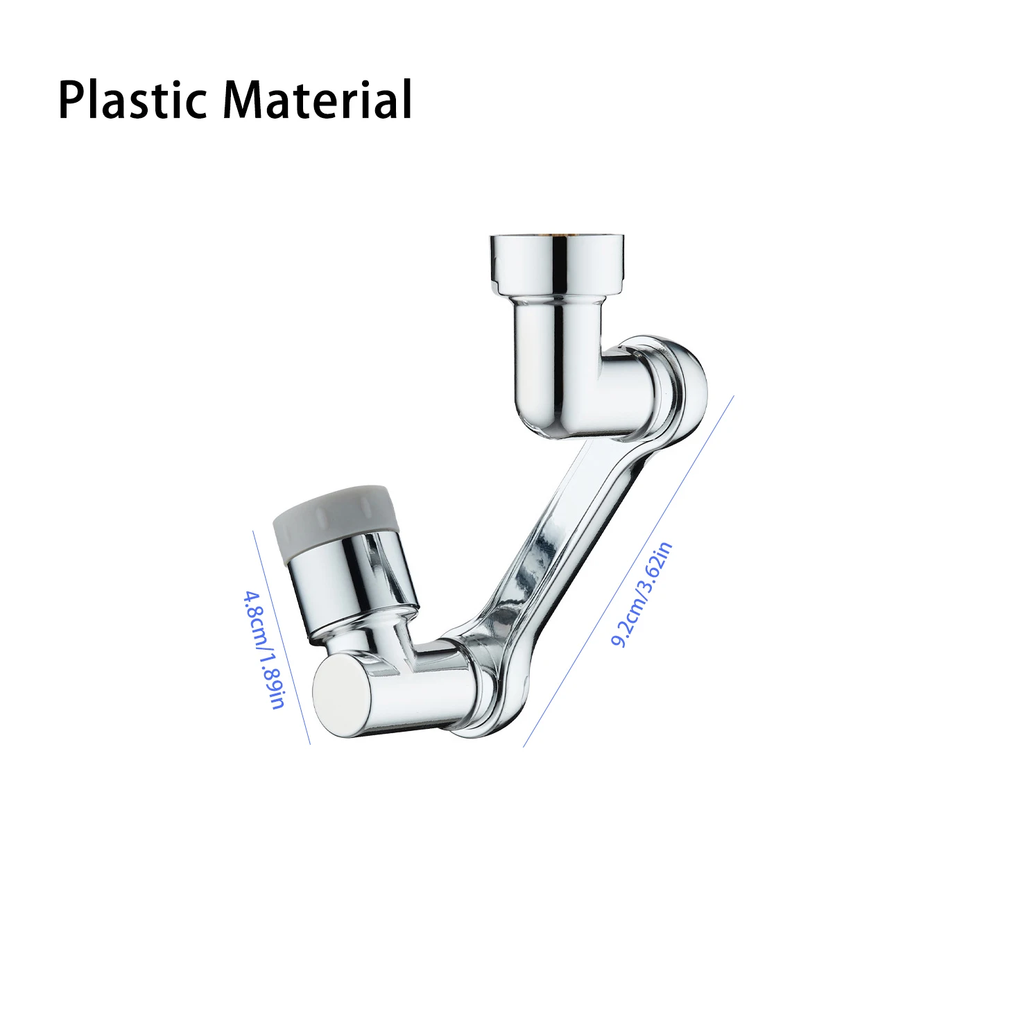 1080° Rotation Faucet Extender Sprayer Head Two-modes Multi-function Faucet Robotic Arm Kitchen Bathroom Accessories 6