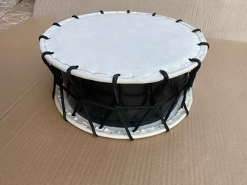Japanese flat drum Pulling rope drum cowhide Percussion instrument