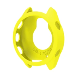Silicone Protective Case Cover Shell for Smartwatch - Durable and Stylish Screen Protector Accessory (Duck Down Yellow)