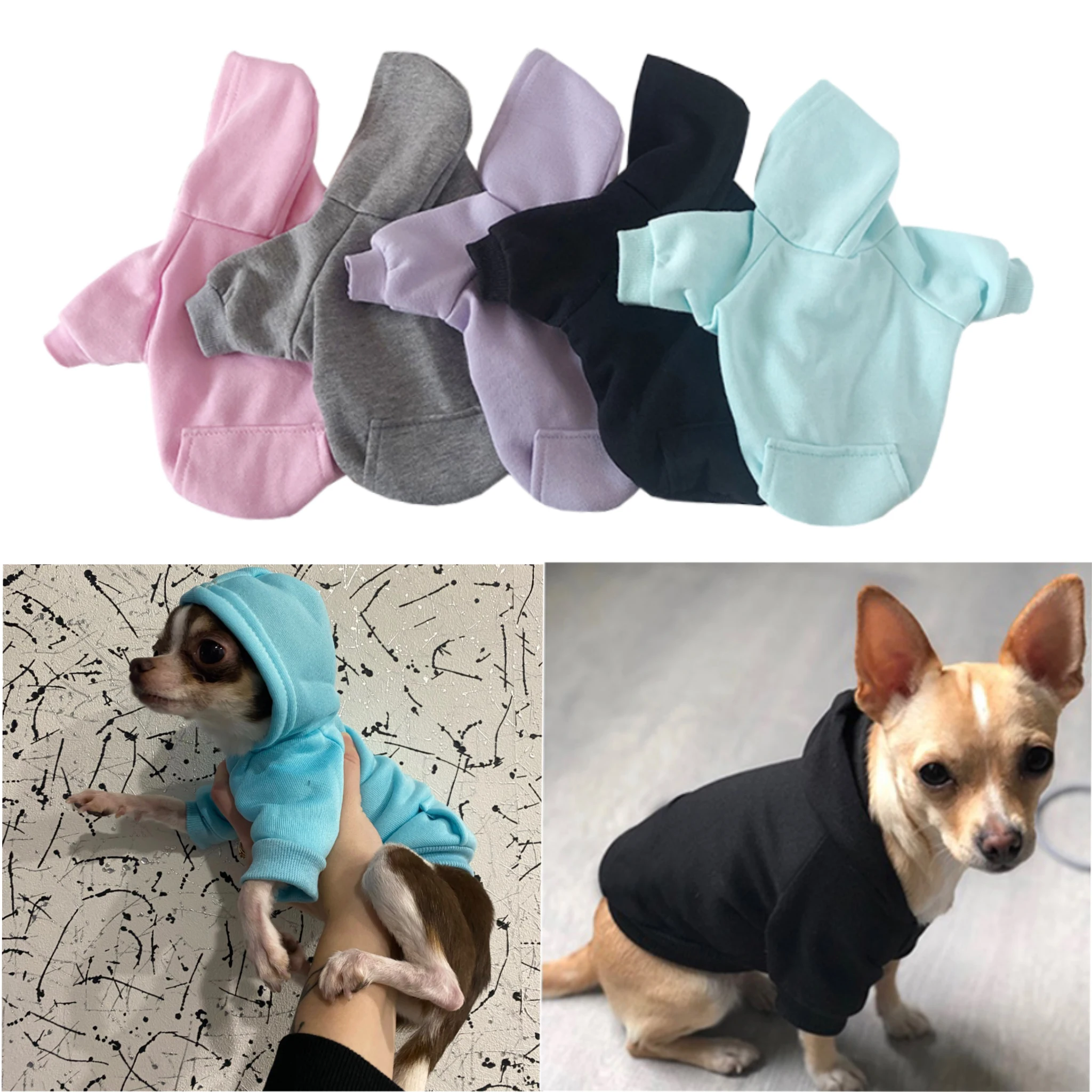Pet Clothing Coat Jackets Sweatshirt Dog Sweatshirt Small Dogs