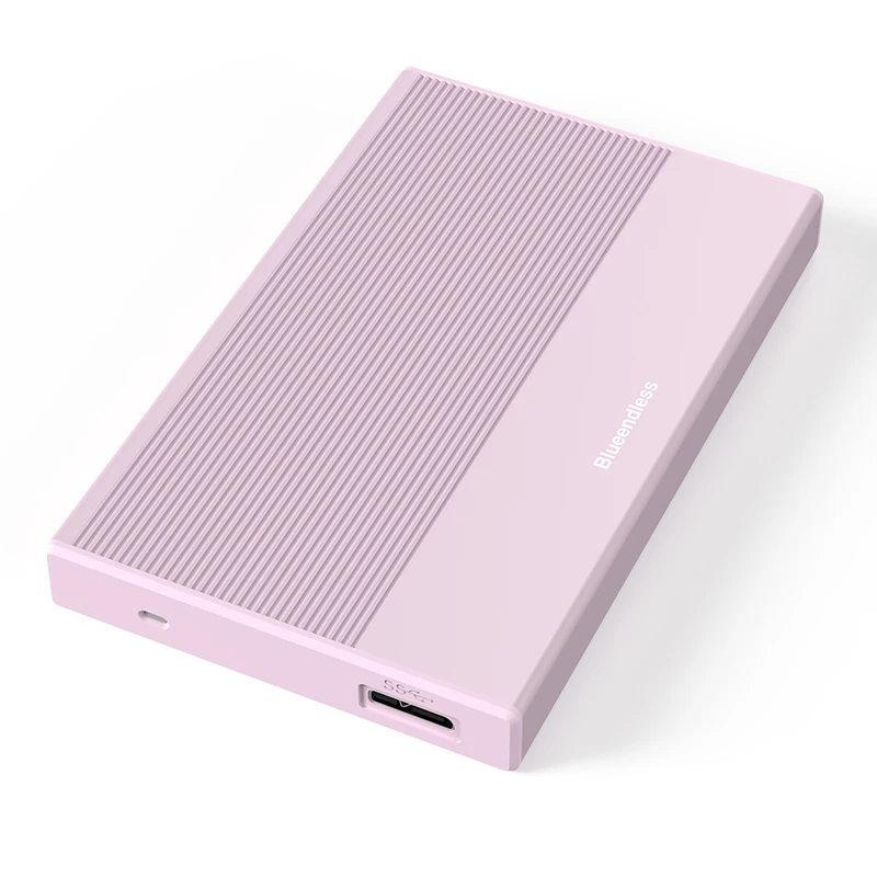 USB3.0 HDD Hard Drive Aluminum Case Enclosure for Laptop PC External HD