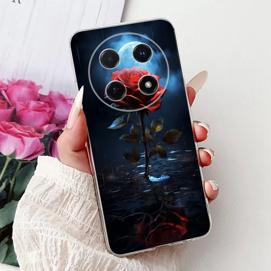 Cute Cartoon Cat Marble Soft Silicone Case - 2025 Edition