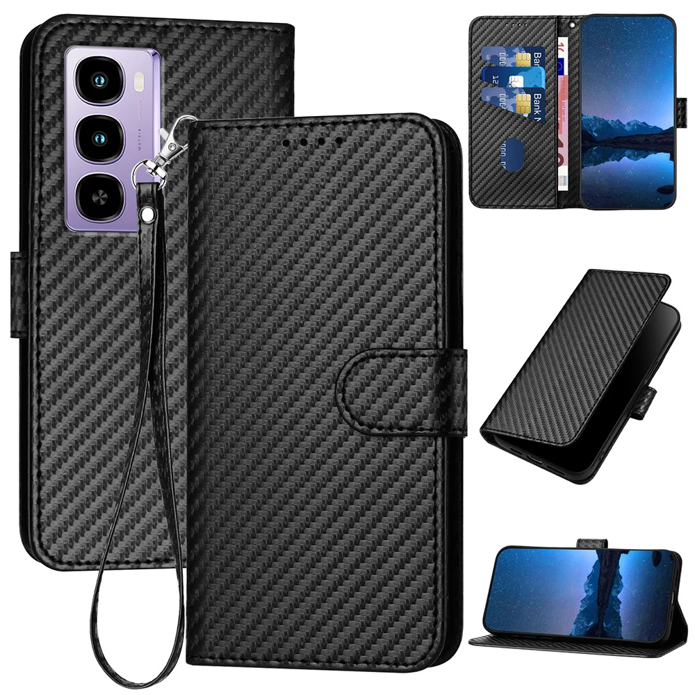 Leather Wallet Phone Case with Card Holder Cover