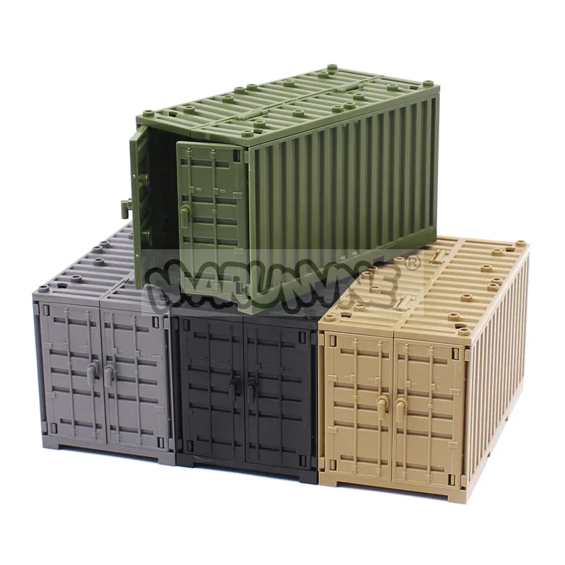 Marumine MOC Military Container Weapon Boxes and Accessories Set