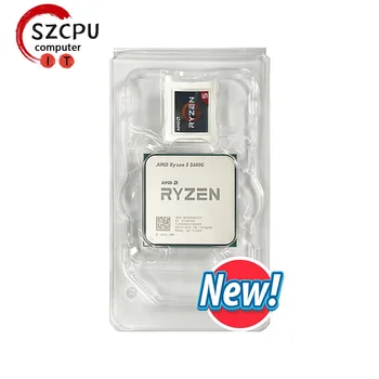 AMD Ryzen 5 5600G NEW R5 5600G 3.9GHz Six-Core Twelve-Thread 65W CPU Processor L3=16M 100-000000252 Socket AM4 new but no fan 1
