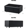 Smart Coffee Table, Living Room Table with Built in Fridge, 23" D x 41.5" W x 18.1" H, Smart Table with 10W Wireless Charging 6