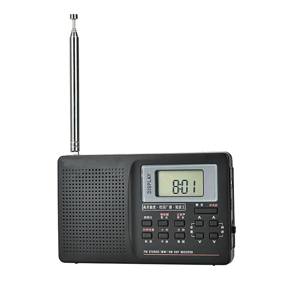 

FM AM SW LW Radio With Receiver Support Card For Expanded Music Library Super-high Sensitivity