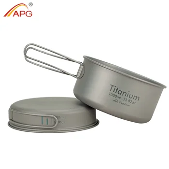Ultralight Titanium Camping Pan Set 1