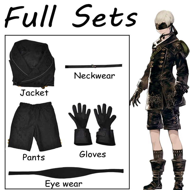  ִϸ̼ NieR: 丶Ÿ ڽ 9S ڽ  丣, 9  Ÿ S  Ŷ ,   尩  ҷ Ʈ