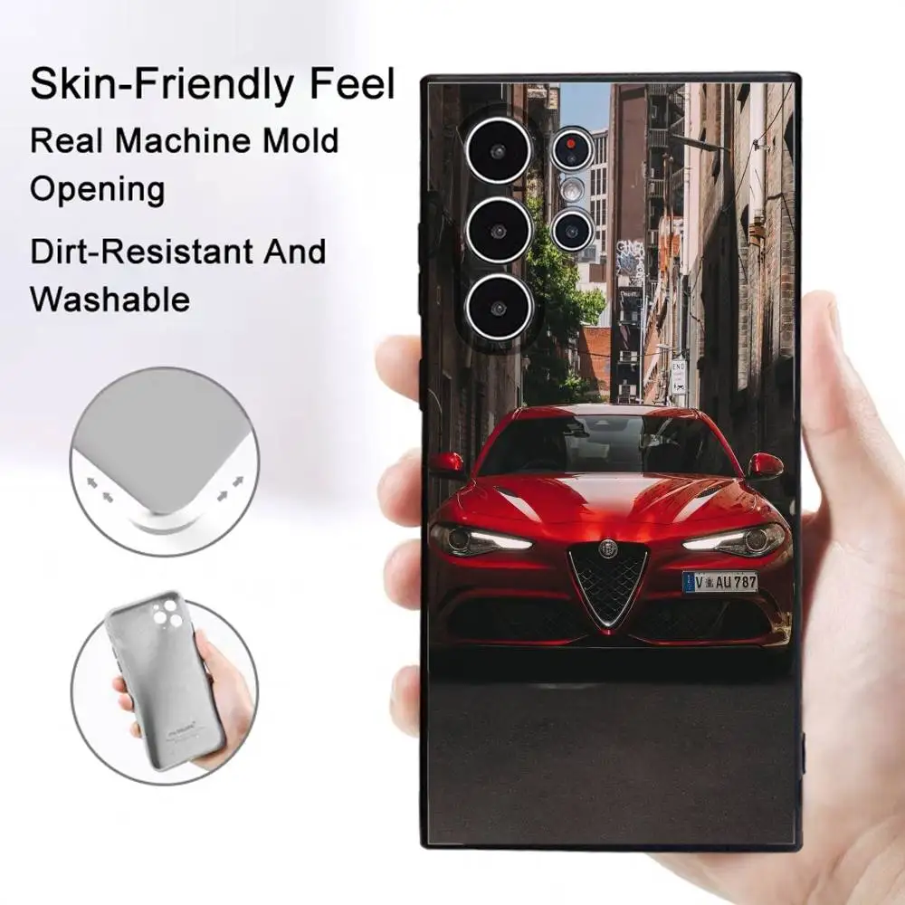 Frosted Non-Slip Full Cover Soft Car-Inspired Phone Case
