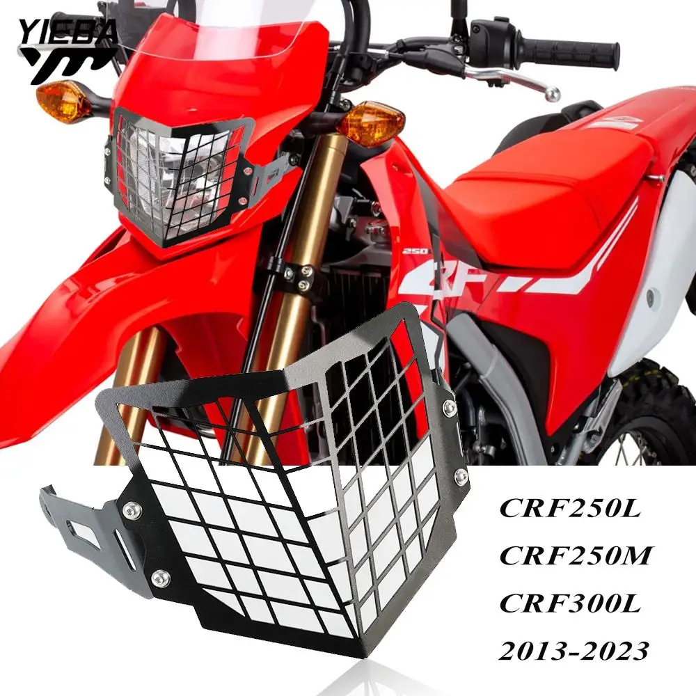 

CRF250L CRF250M Motorcycle Headlight Protector Cover Head Lamp Grill Guard For Honda CRF250 CRF 250 L M 250L 250M 2013-2022 2023
