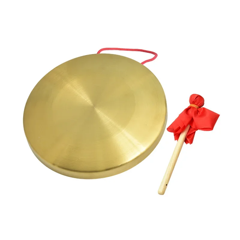 Causeway Flood Prevention Warning Gong 32cm Gong Pure Copper Three Sentence and A Half Set Percussion Instruments
