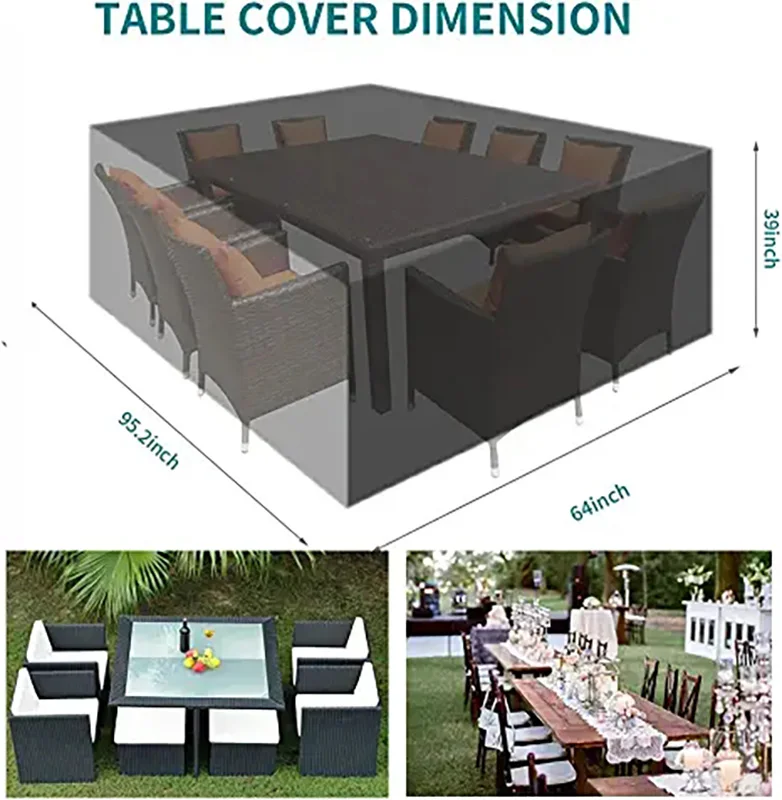 Terrace Patio Furniture Cover Image 4