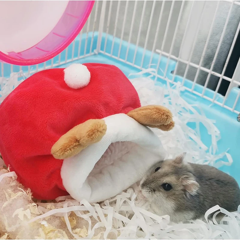 Pet House Pet Cage Hamster House Mini Hamster Sleeping Nest Bedding for Dwarf Hamsters