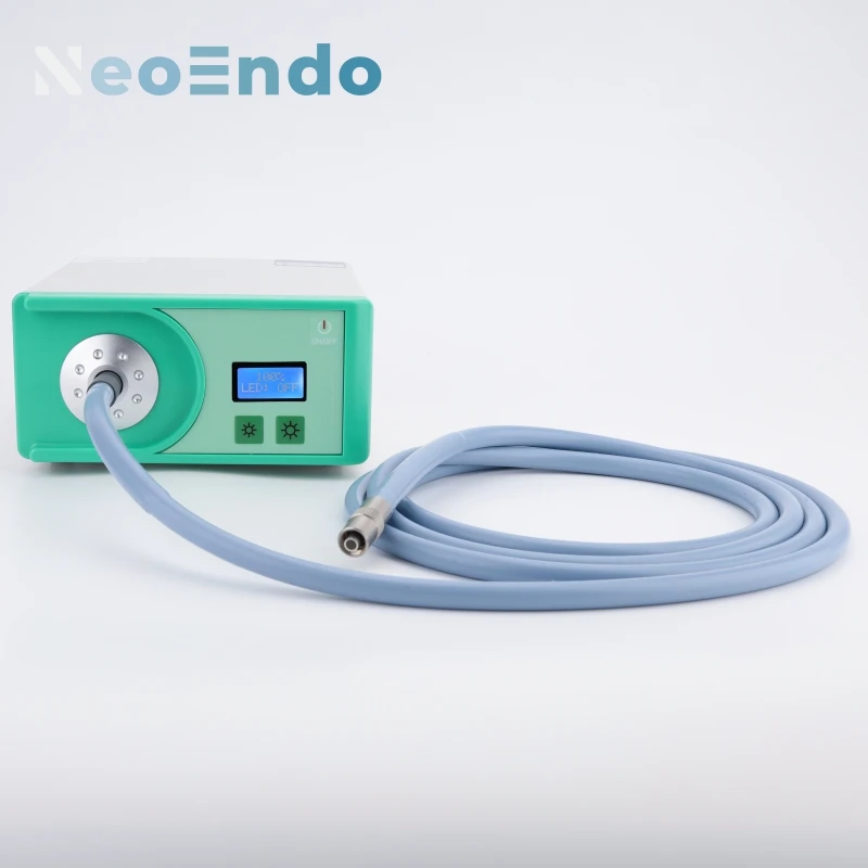 Medical Endoscope Light Source 100W Portable Mini Type for Endoscopic ENT Laparoscopy Arthroscopy Surgery