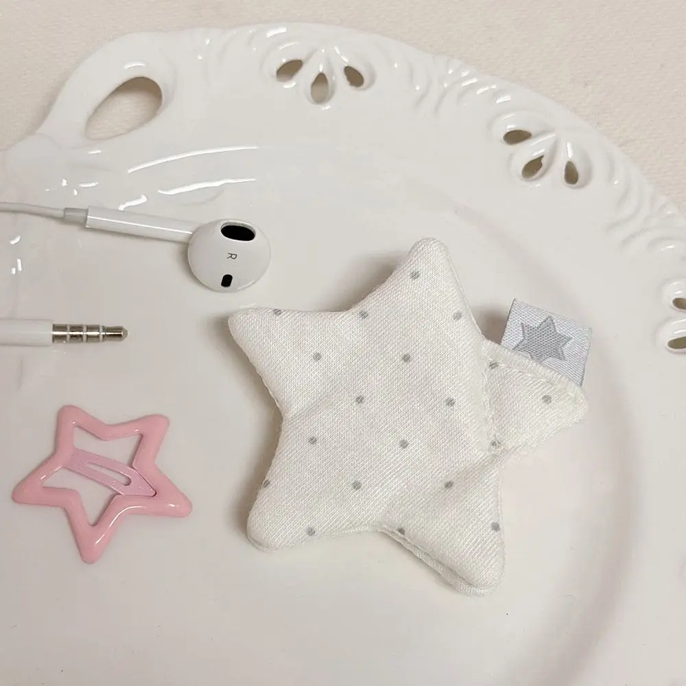 새로운 Y2k 데이터 케이블 정리함 수제 스타 이어폰 장식 웨이브 포인트 다기능 이어폰 케이블 보관 도구