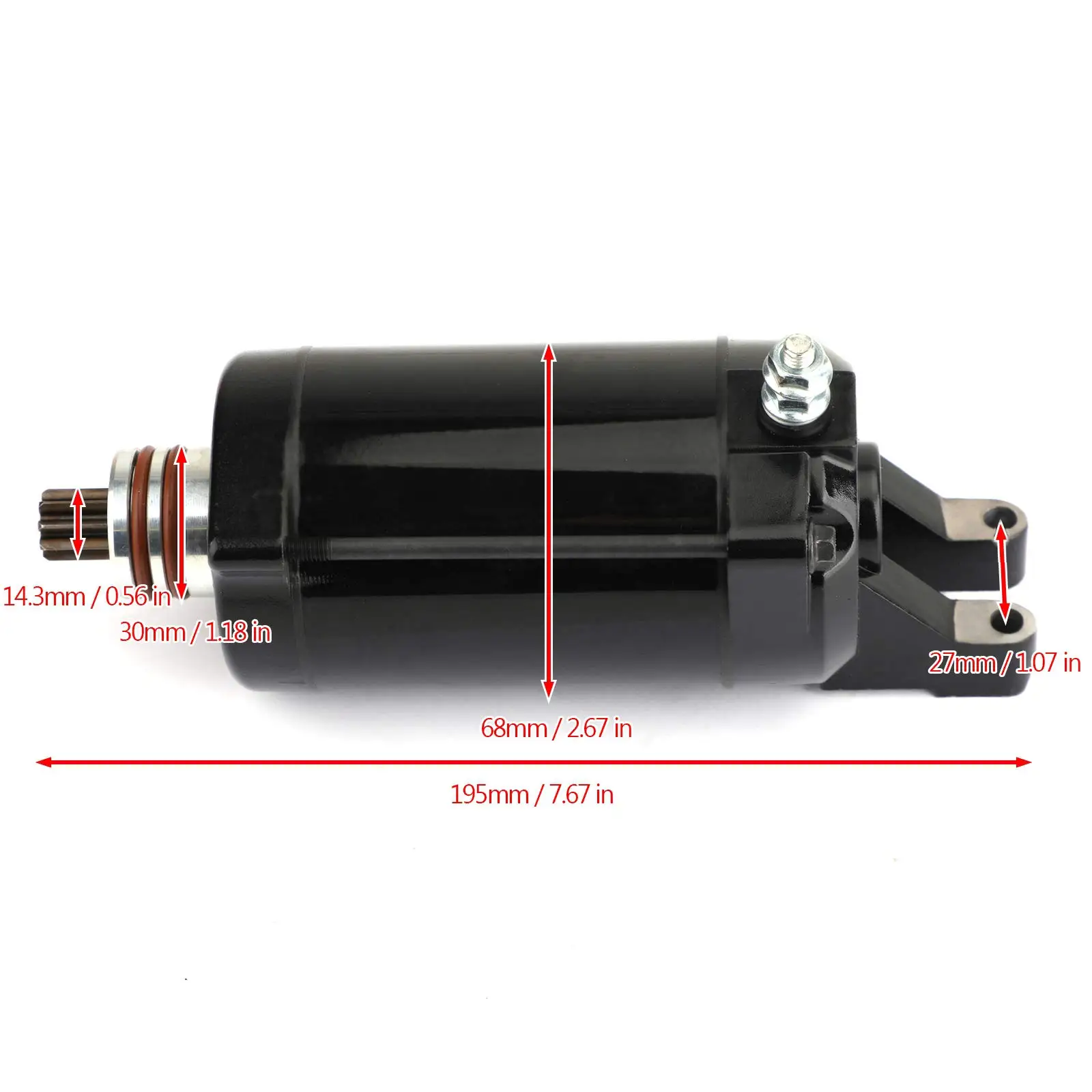 Starter Motor for SeaDoo Spark 2 Up / 3 Up 900 Rotax 2014- ACE 14-19 420893830 420892426