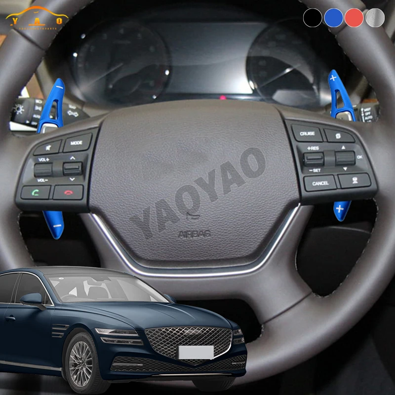 

Удлинитель переключения передач на руль DSG для Genesis DH 2014 2015 2016 2017 2018 2019 G80
