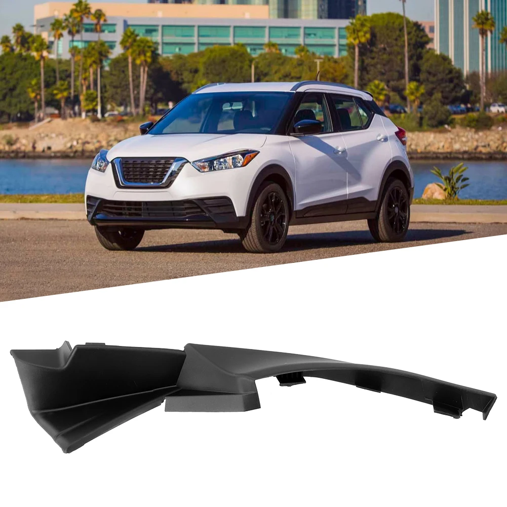

New Durable Wiper Cowl Cover Guide Plate 2pcs/Pair Black Guide Plate Left Right Plastic For Nissan Kicks 2016-2020