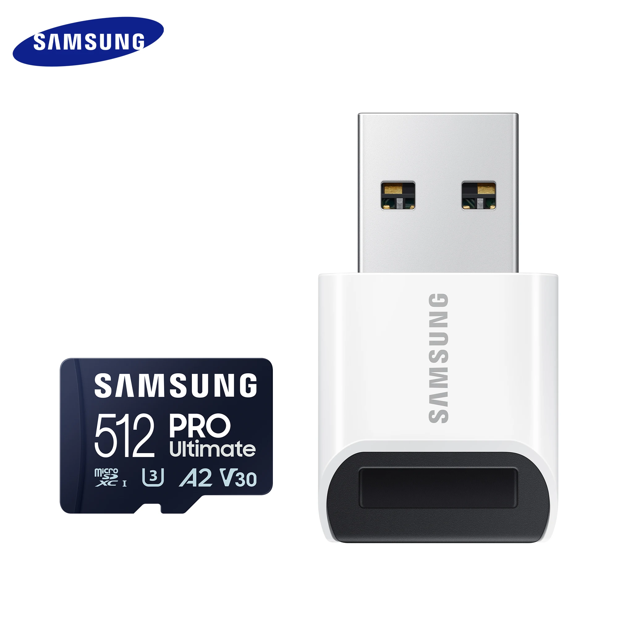  Ｚ  Ultimate MicroSDXC ī  , 128GB ũ SD ī, 256GB 512GB V30 A2, ִ 200 MB/s ÷ ī б