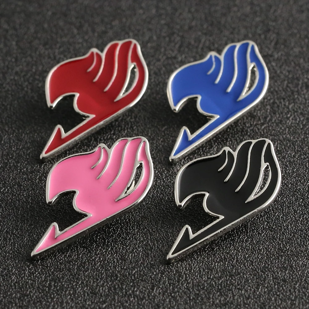 2023 New Arrival Fashion Anime FAIRY TAIL Natsu Gray Lucy Round Badge Pin  Handcraft Jewelry Brooch Pins - AliExpress