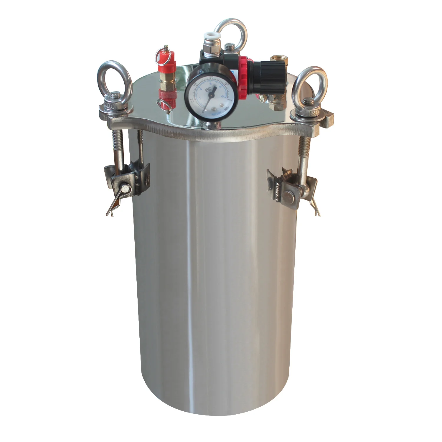 Pneumatic Stainless Steel Pressure Tank spray paint pressure tank Dispenser pressure barrel Vacuum Chamber dispensing bucket