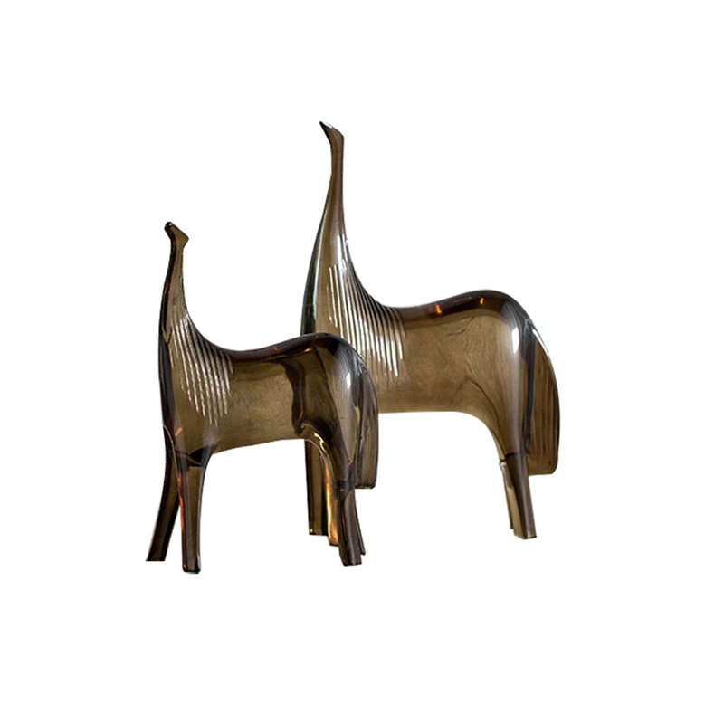 

Creative decorations for horse ornaments, resin decorative ornaments, soft decoration crafts, entrance decorations
