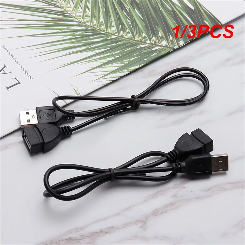 

1/3PCS Fast Charging Super Long Data Transmission Line High Speed Reliable Usb 2.0 Extension Cable Durable High Quality
