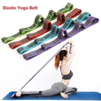 Fitness Training Multi Loops Strap Elastic Resistance Latex wire Yoga Belt Tension Band Stretch Rope Pilates - Image 4