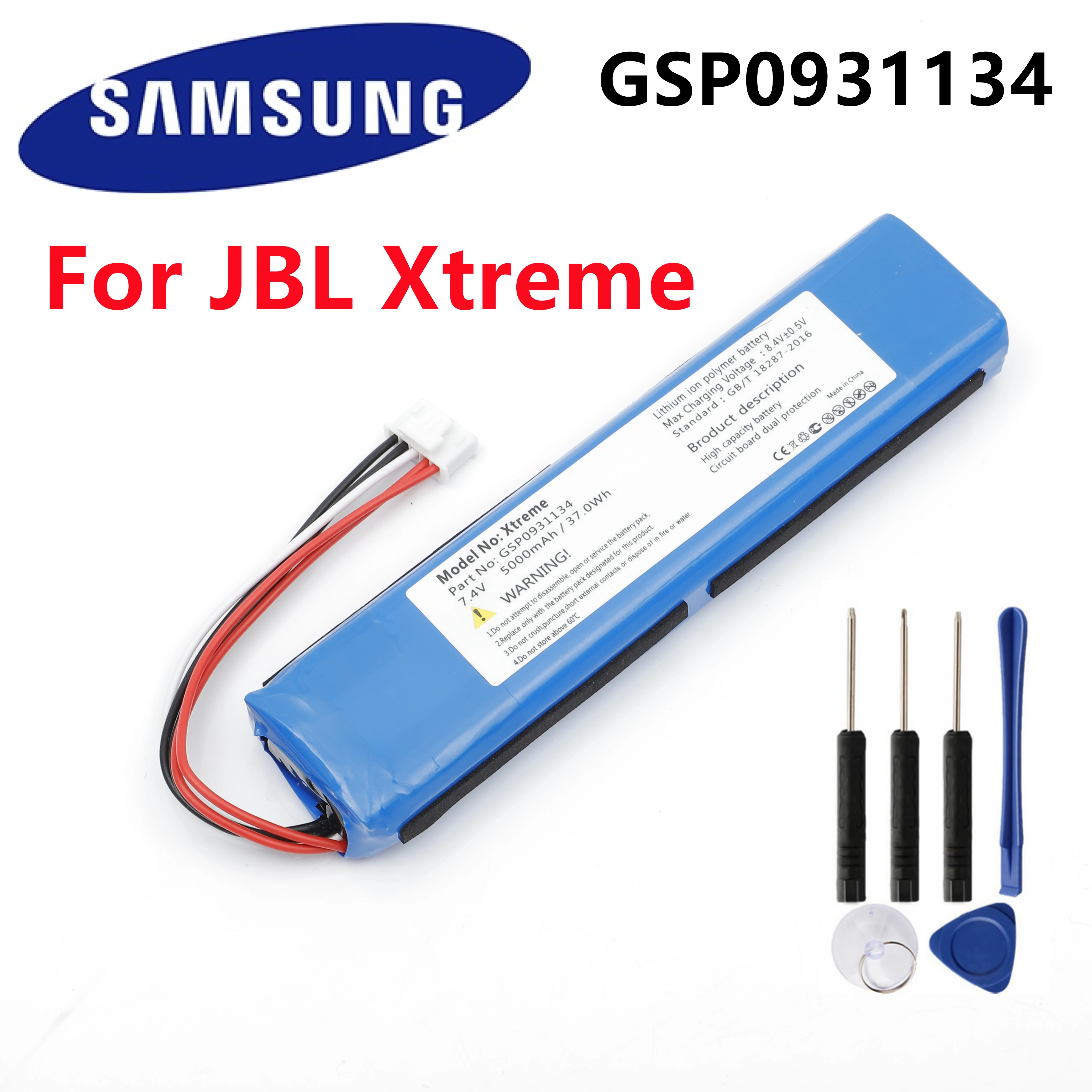 Gsp0931134 Speaker Battery For Jbl Xtreme / Xtreme 1 / Xtreme1 Batteries  Tracking Number + Free Tools - Mobile Phone Batteries - AliExpress