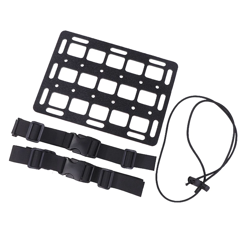 Motorcycle Molle Panel For Trunk Storage Metal Waterproof Tactical Universal Side Box Organizer Modular Storage