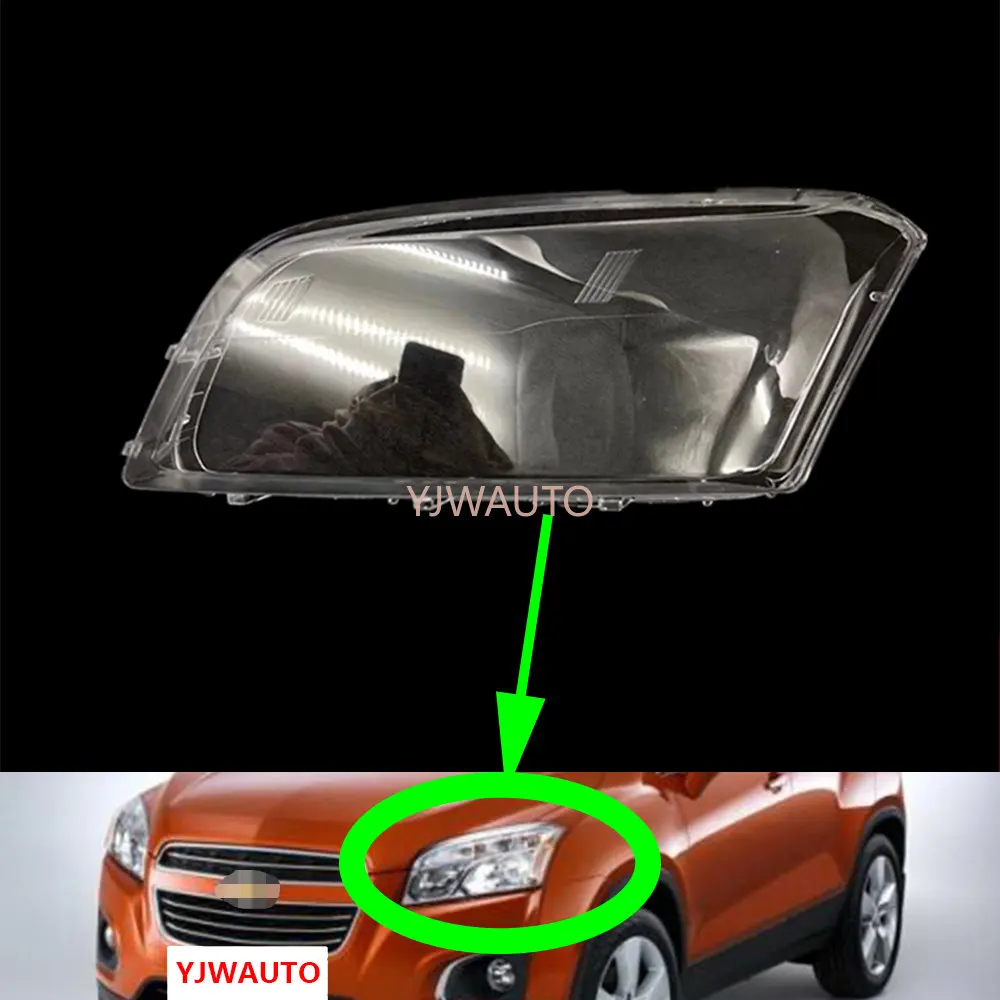

Налобный фонарь для Chevrolet Trax 2014 ~ 2016, автомобильная фара, линза, стеклянная головка, Детская запасная передняя фара, автомобильная оболочка