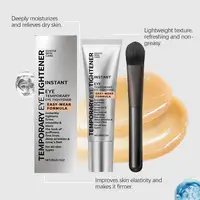 Instant Eye Tightener Cream With Brush Temporary Firming Eye Cream Smooth Fine Lines Reduce Puffiness Dark Circles Gentle For Al