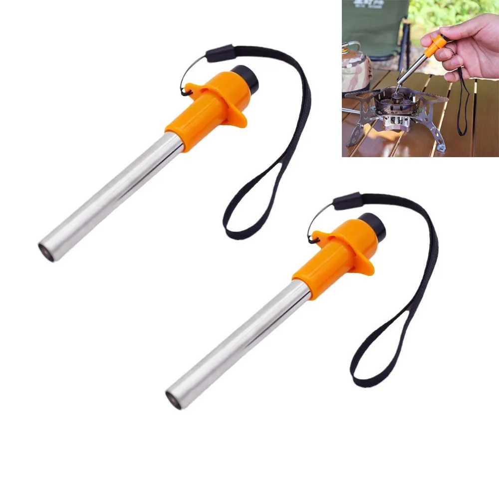 Camping Stove Accessories Portable Pulse Igniter Kitchen Outdoor Stove Electric Igniter Piezoelectric BBQ Piezo stove igniter flame igniter gas lighter camping stove accessories