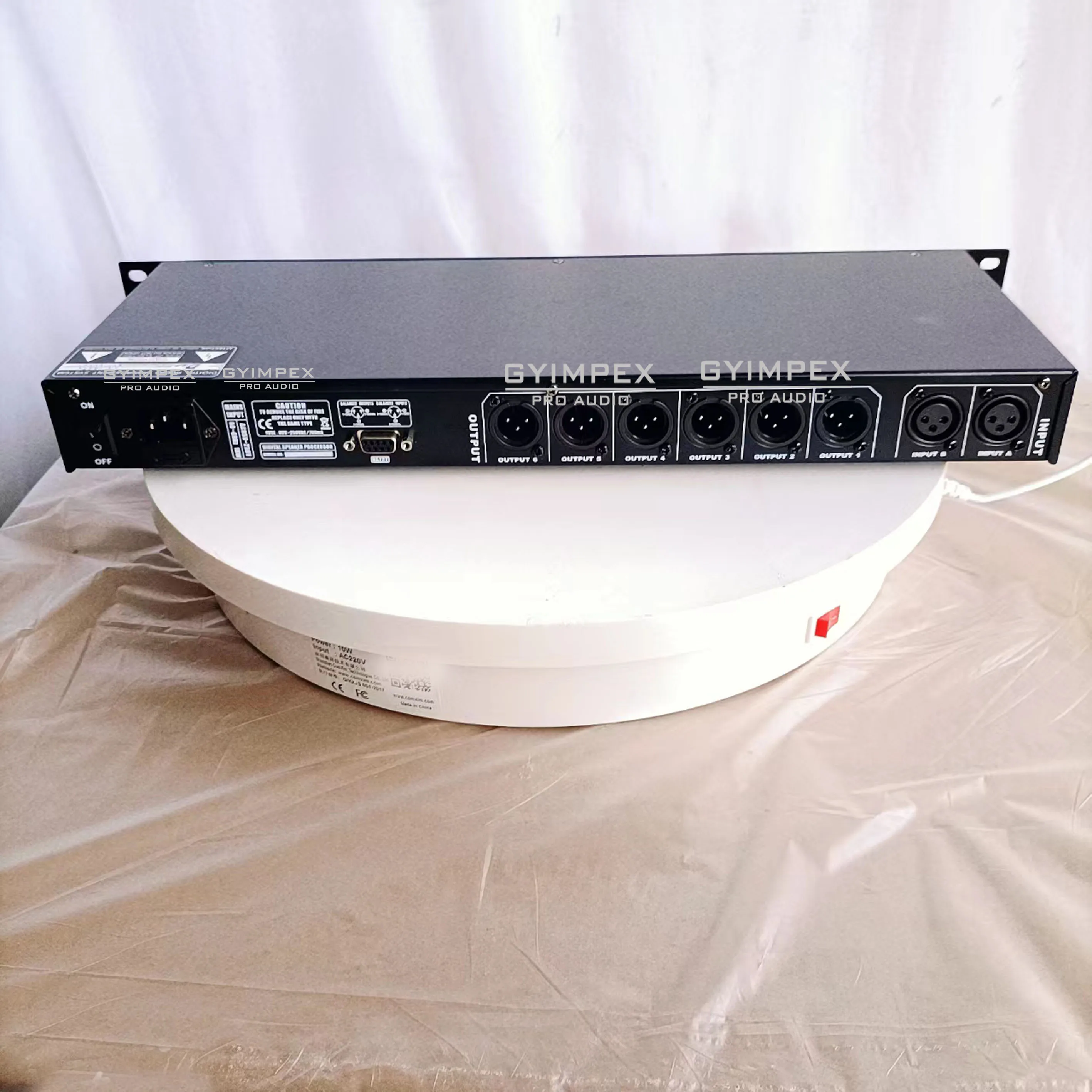 

Professional Stage Equipment 2 Input 6 Output Dsp Digital Audio Processor