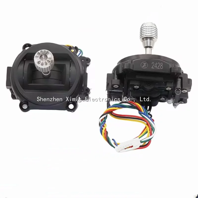 Vue rapprochée du potentiomètre de poignée de commande pour avion RC, compatible ELESOPENTX.