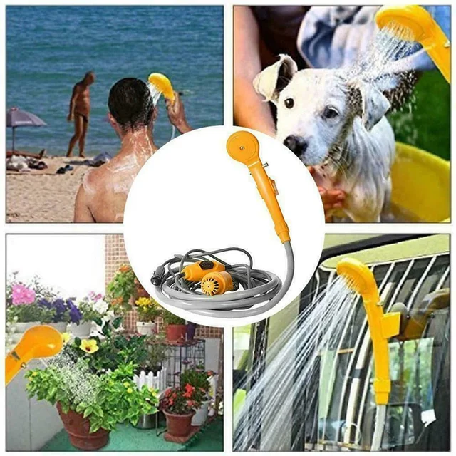 Portable Camping Shower - 12V Car Cigarette Lighter