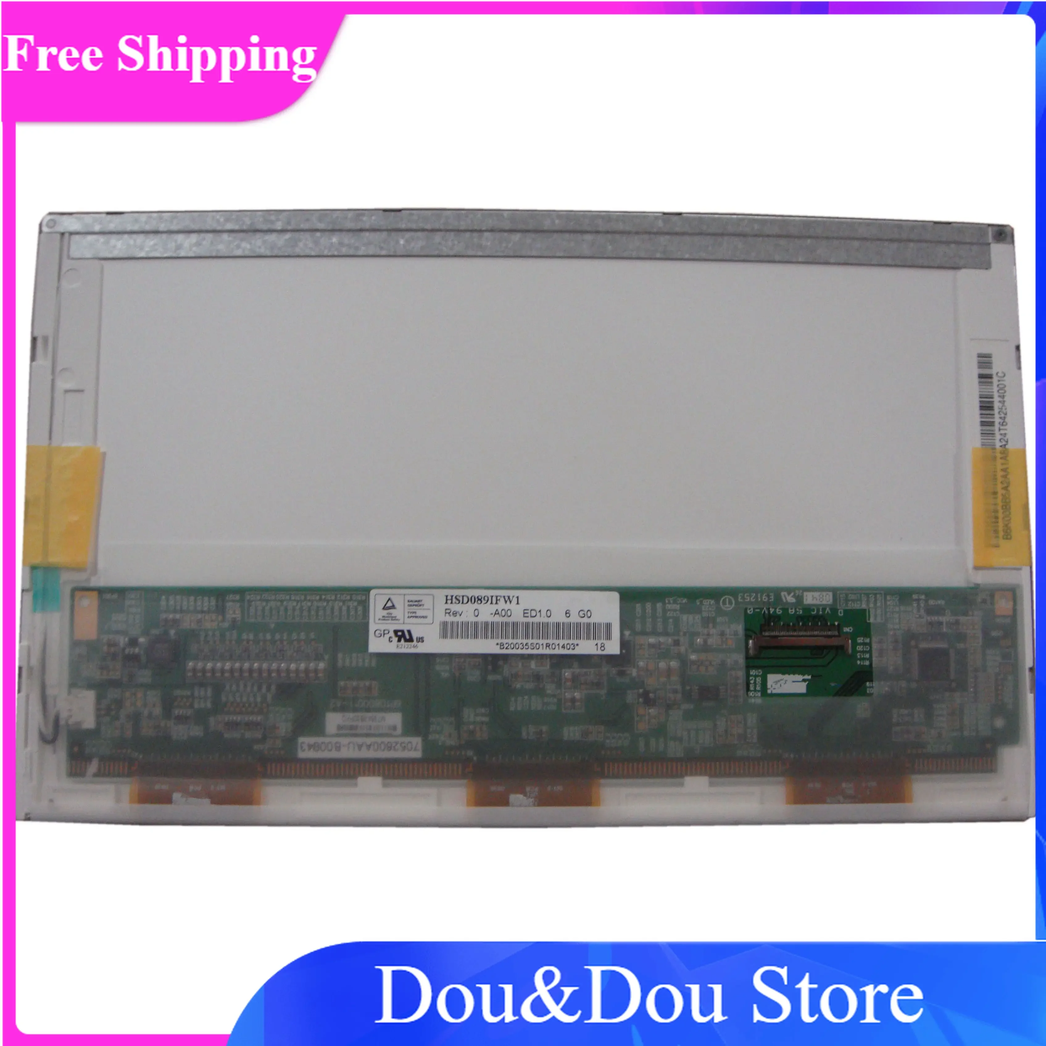 

HSD089IFW1 A00 A02 fit LP089WS1-TLA1 B089AW01 A089SW01 V.0 V.3 N089L6-L02