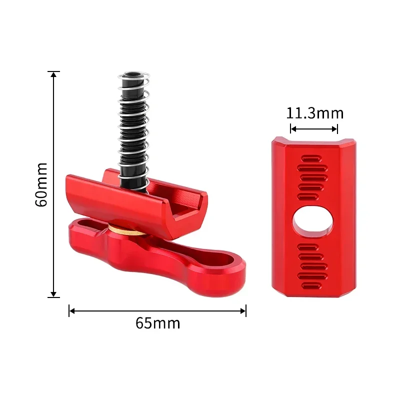 For Brompton Bike Fixed Clamps Folding Bike Hinge Levers