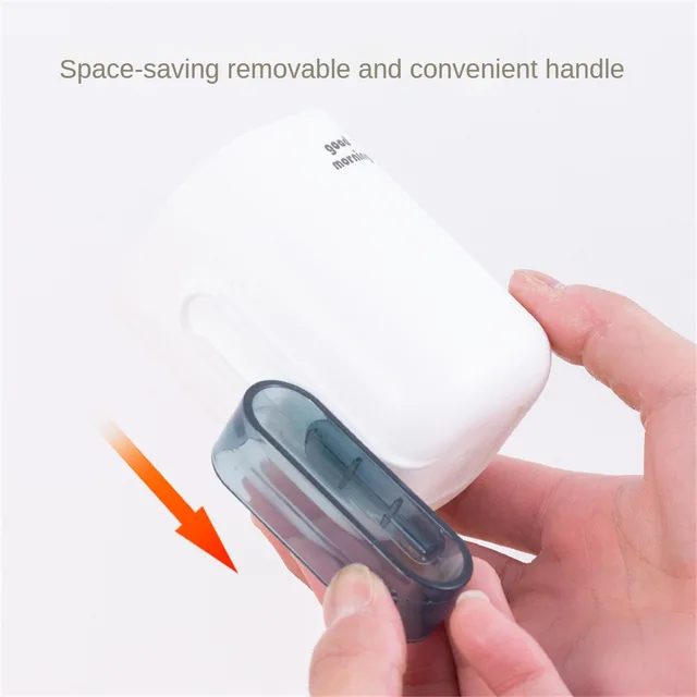 Kollégiumi Fogpohár Eltávolítható Fogkefe Fogpaszta Tároló Doboz Fürdőszoba Hozzáférés Fogkefék Védelmező Utazás - Image 6