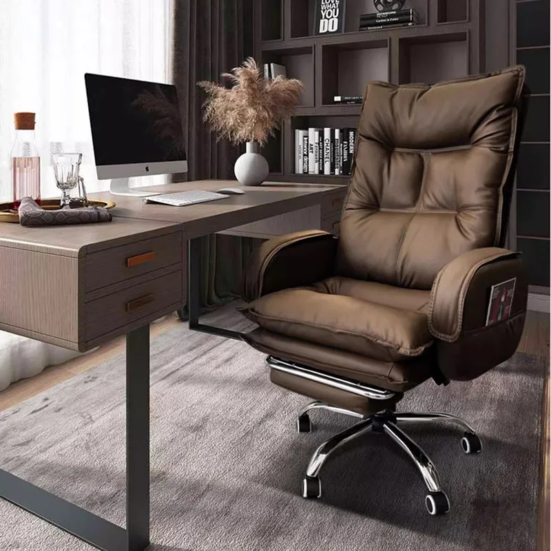 Comfortable Cushion Office Chair Ergonomic Support Computer Mobile Office Chair Living Room Fauteuil De Bureau Home Furniture