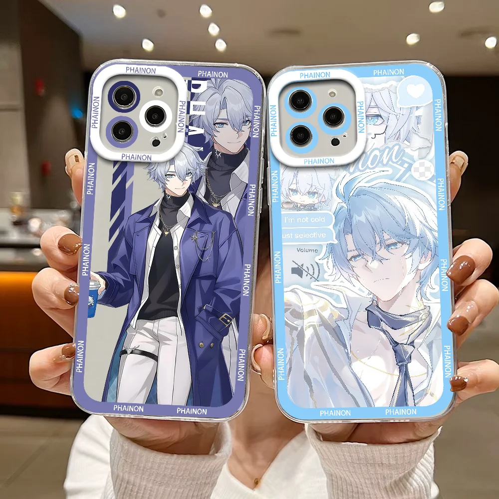 Honkai Star Rail Phainon Shockproof Clear Phone Case - Soft, Durable Back Cover