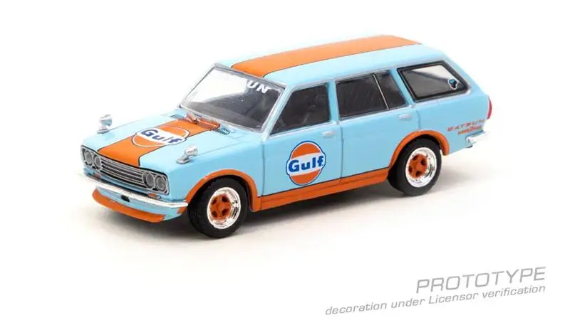 

Tarmac работает 1:64 Datsun Bluebird 510 универсал Индонезия эксклюзивная модель автомобиля