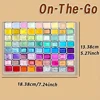 72-color pearlescent watercolor paint set - bright shining, professional coverage, light fastness - flash solid pigment 3