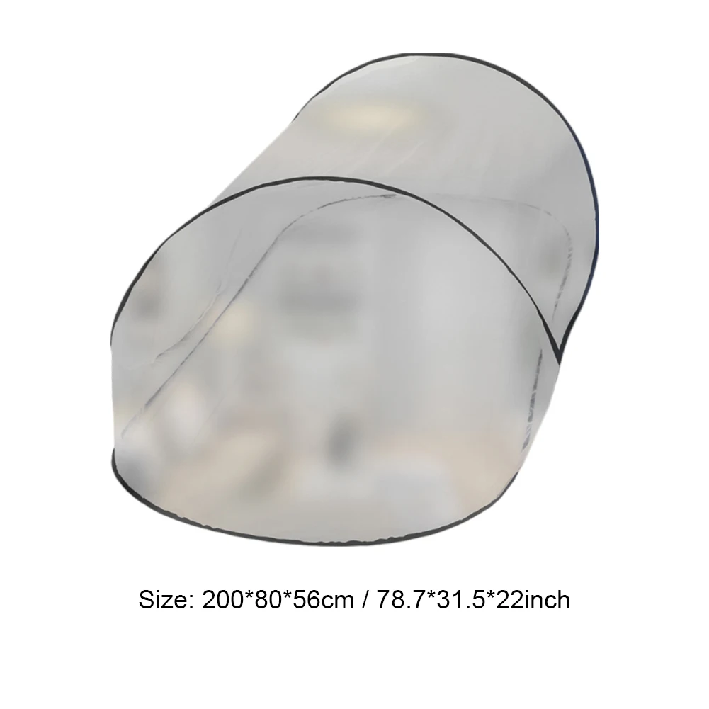 Pop-Up Mosquito Net Tent with Zipper Travel Mosquito Net Portable Outdoor Camping Mosquito Net for Baby Adults Trip