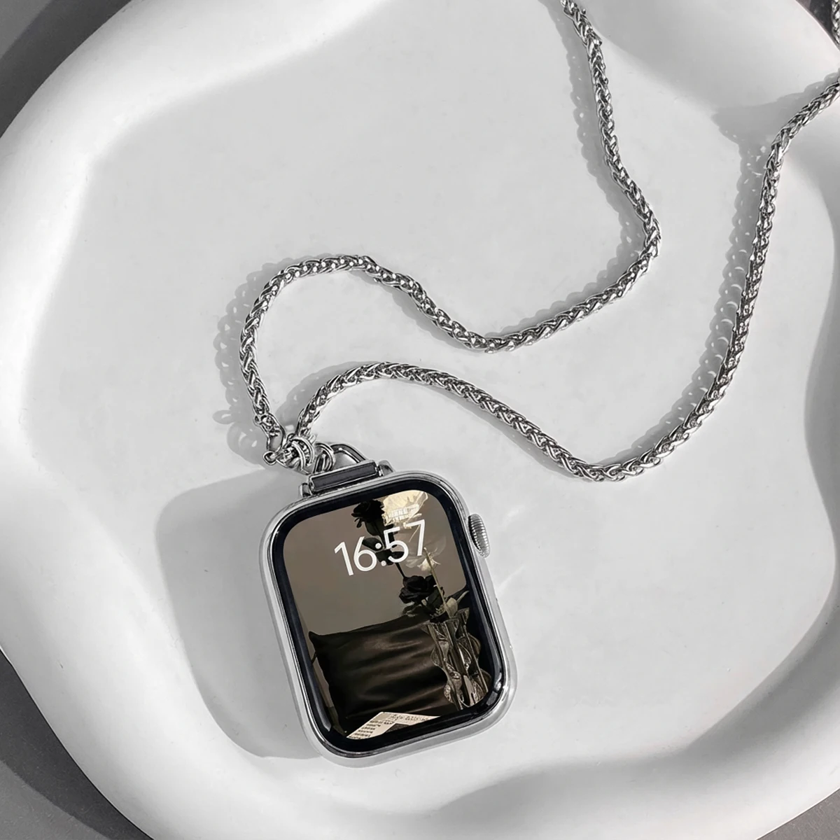 Elegant Metal Necklace Strap