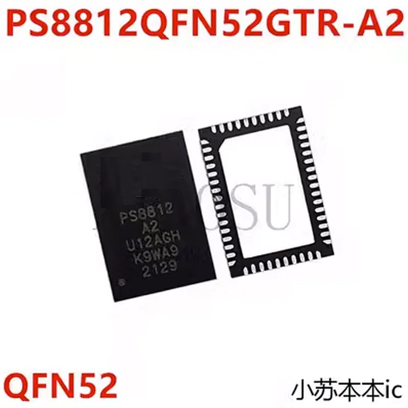 

(1-2pce)100% Новый оригинальный женский PS8812QFN52GTR PS8812 A2 QFN чипсет