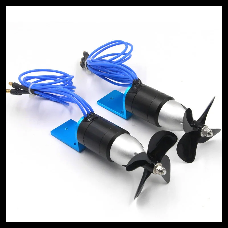 

Фрактор подводный с бесщеточным Мотором, 300 Вт, 2,4 кВ, водонепроницаемость 50 м, тяга кг, модель корабля/Аксессуары для роботов