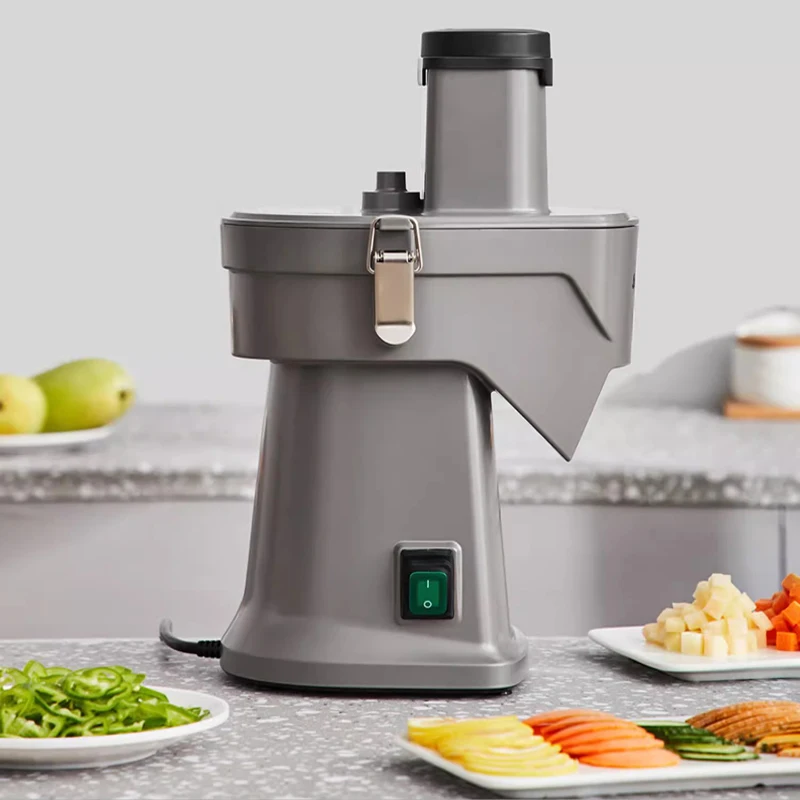 110V Commercial Vegetable Fruit Electric Chopper Cutter Slicer