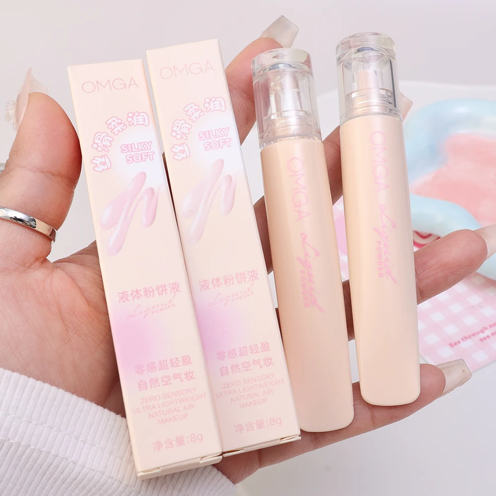 Waterproof Matte Liquid Foundation Concealer Makeup Moisturizer Lasting Cover Acne Dark Circles Face Contour Concealer Cosmetics 6